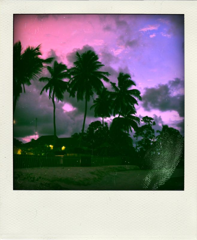 Coucher De Soleil à La Sogara Notre Vie Au Gabon