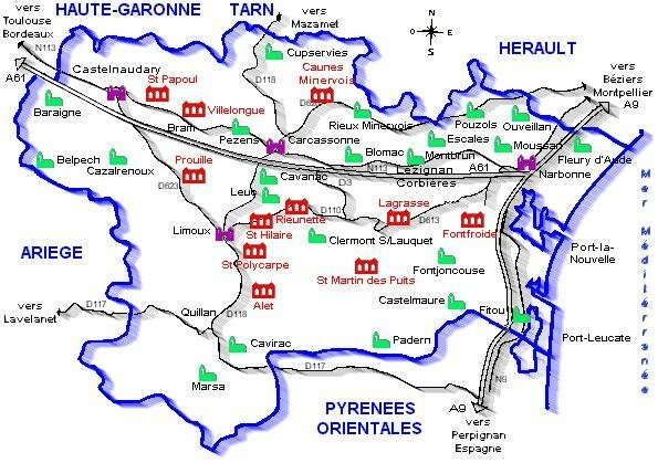 Carte Aude Photo De Natures Et Paysages St Sernin Gites Et Vins