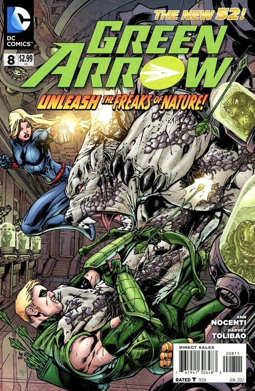 new 52 green arrow 08
