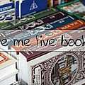 Give me five books ~ 5 livres que vous prêteriez à votre meilleur(e) ami(e)