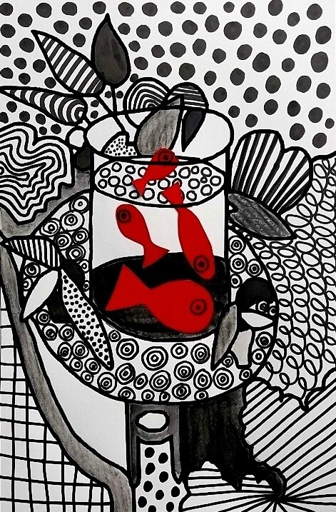 254_Noir et blanc_Du graphisme avec Matisse (48B)