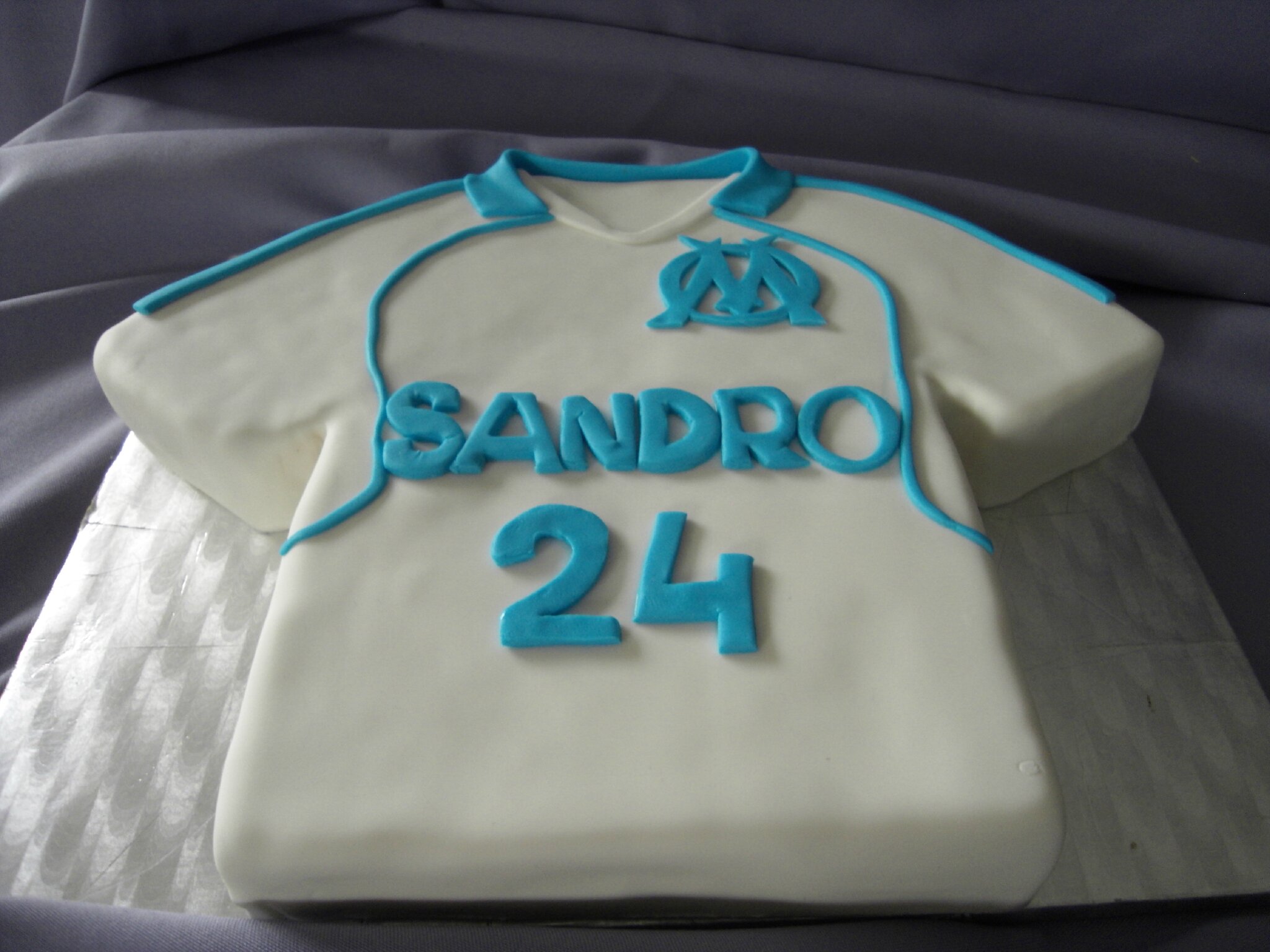 Gateau Maillot De L Om Oh Delices De Sandra