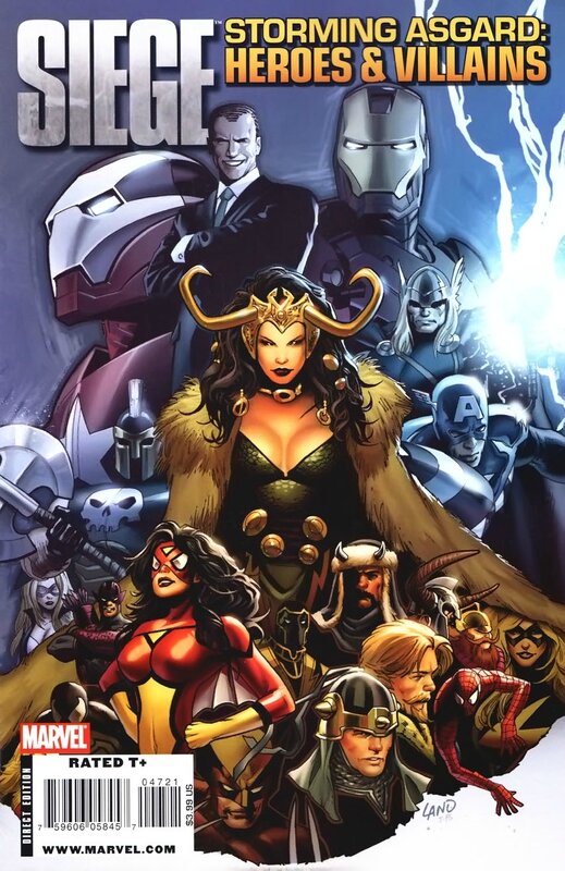 siege storming asgard heroes & villains loki variant