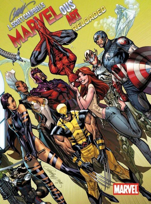 j scott campbell marvelous art reloaded