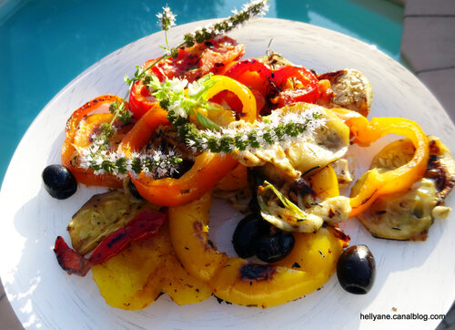Cuisson plancha #simogas - Filet de boeuf mariné au confit 3 légumes et aux  herbes aromatiques de Provence - Passiflore, Passion d'Héllyane
