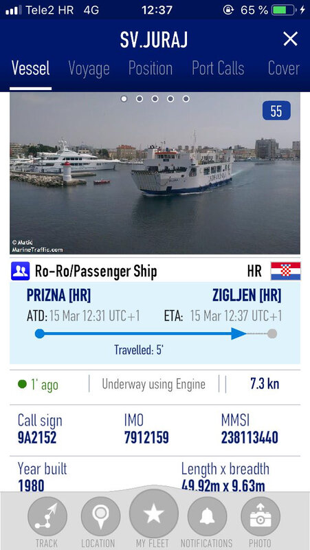 Le Ro-ro passenger ship Sv