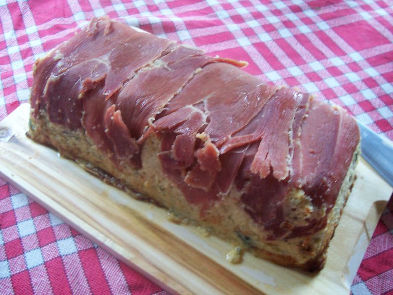 Terrine De Courgettes Aux Pommes De Terre Et Jambon De Pays La