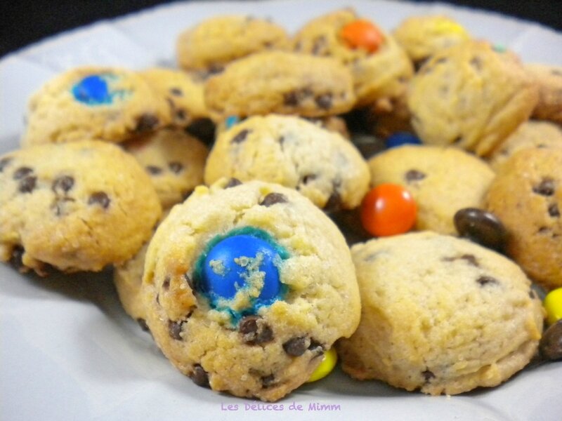 Cookies aux M&M’s de Roxane 4