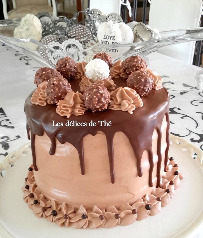 Layer Cake Ferrero - Les délices de Thé
