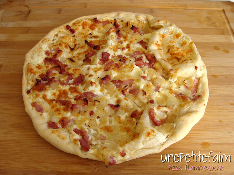 340 Pizza flammeküche Une petite faim