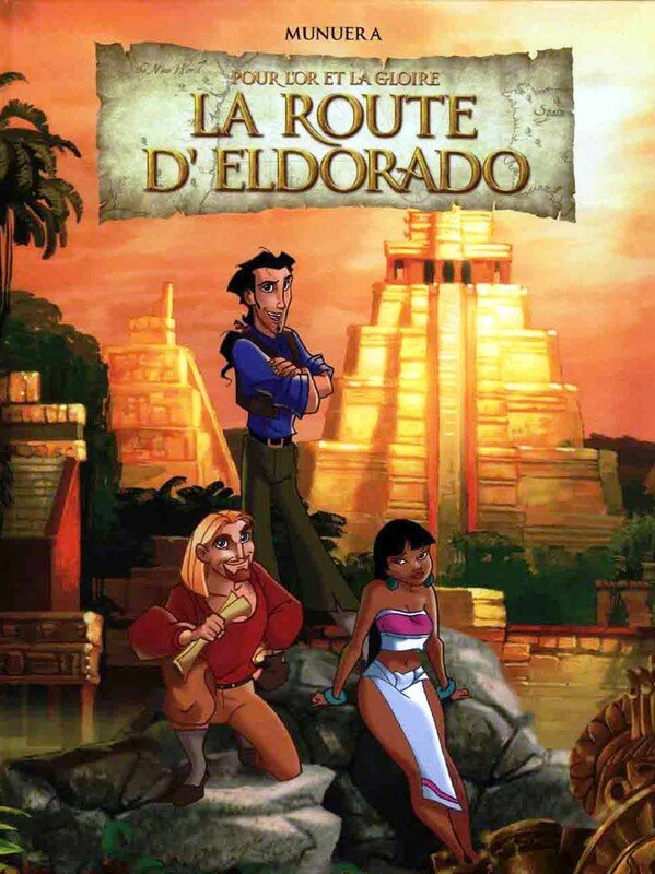 affiche 1 - Photo de La Route d'Eldorado - Sur un air de ... affiche 1 - Photo de La Route d'Eldorado - Sur un air de ...
