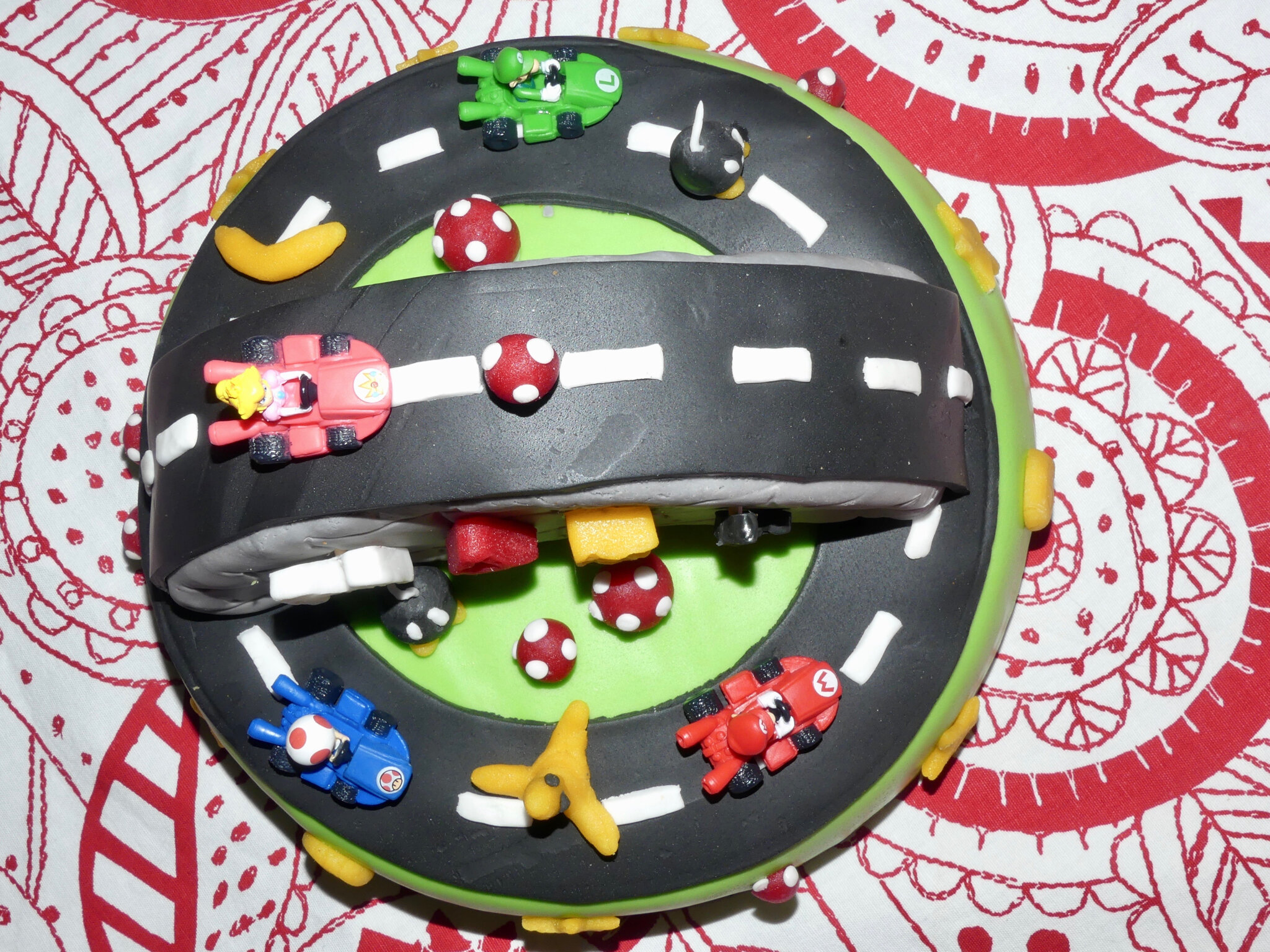 Gateau D Anniversaire Mario Kart De Mael L Etoile Du Scrap