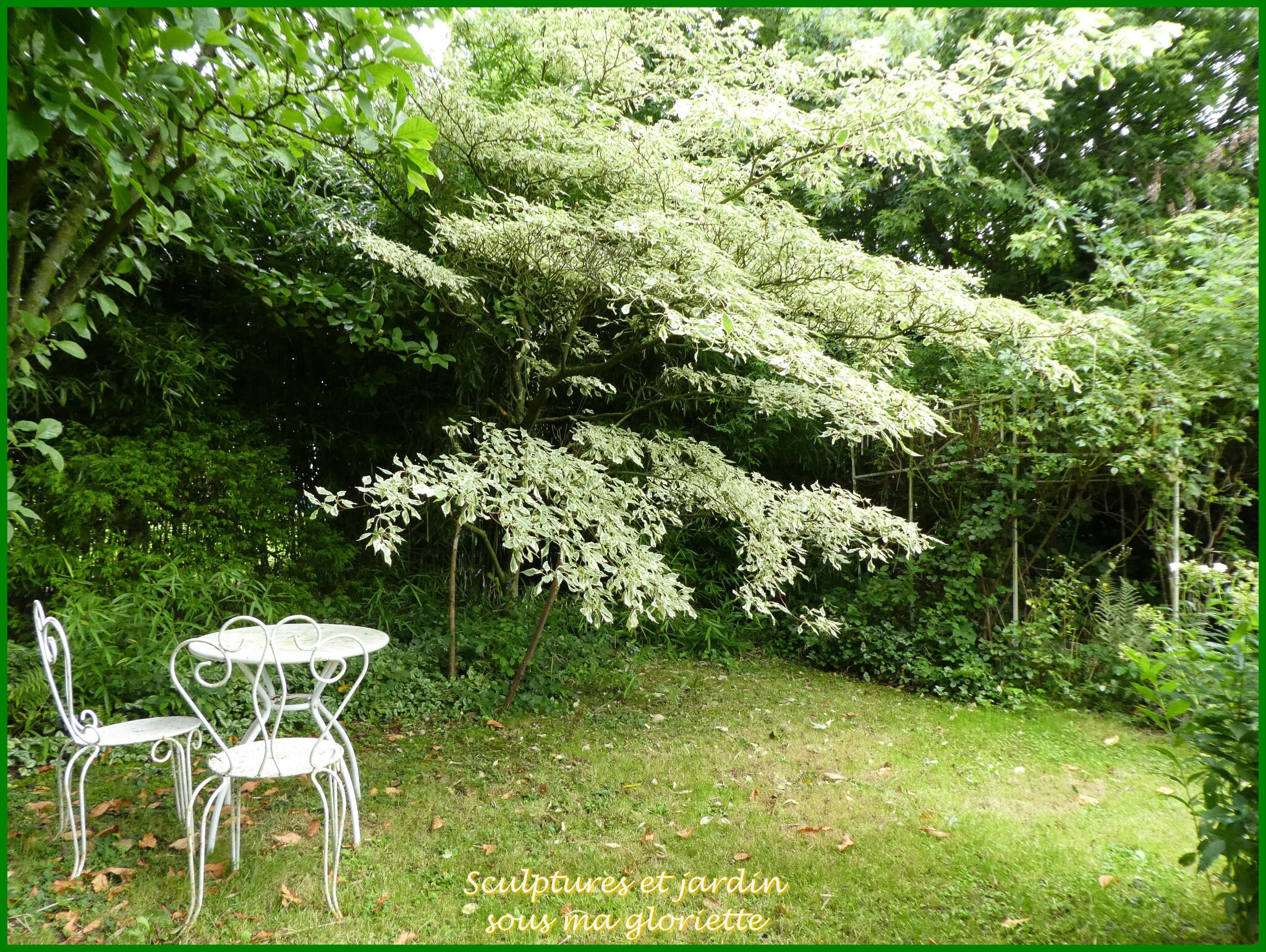 Sculptures et jardin (62134) BERGUENEUSE sous ma gloriette