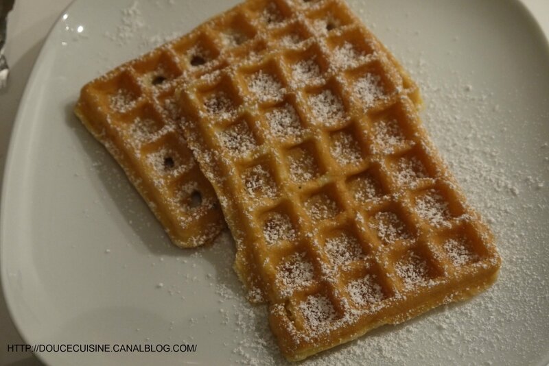 GAUFRES recette de Cyril Lignac DOUCE CUISINE