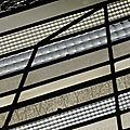 vitrail contemporain - minéral - soleil couchant - clotilde gontel