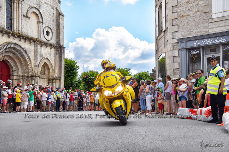 Tour de France 2018, l’échappée du Marais Poitevin Maillezais (3)