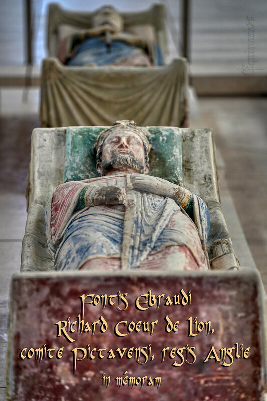Fontis Ebraudi Richard Coeur de Lion, comite Pictavensi, regis Anglie - in mémoram