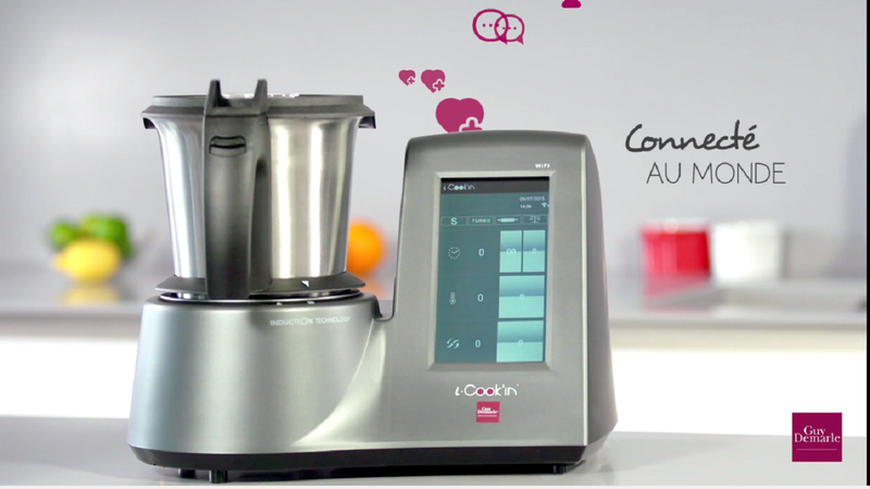 Venez découvrir l'i-Cook'in, le robot culinaire multifonctions connecté de chez Guy Demarle