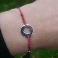Bracelet Pastille Coeur Mum