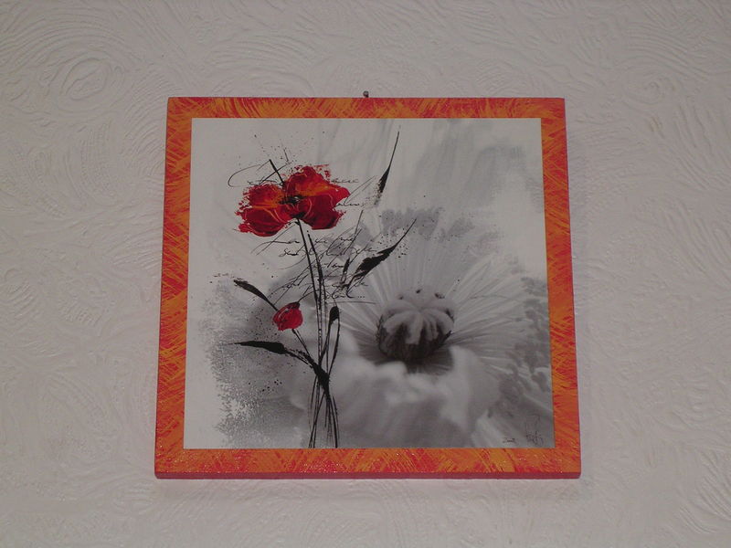 Coquelicot N Cp15 Photo De Cadre Carte Postale O Deco De Josie