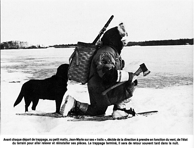 jean marie LOUTREL CHASSE NEIGE LABRADOR CANADA