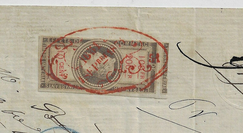 Papier timbre 50 centimes + EDC detailjpg