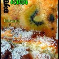 Cake bananes***kiwis