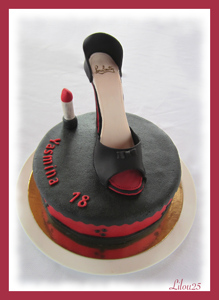 Chaussure Louboutin Gateaux En Fete De Lilou 25