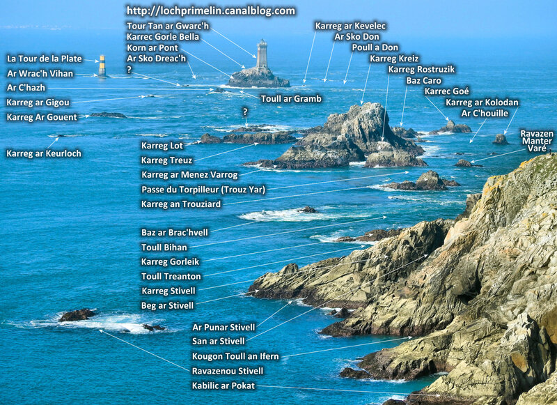 Ch36 - Rochers du Raz de Sein - (hauteur d'eau 0,30m)