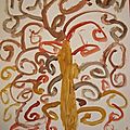 Arbres de vie à la manière de Gustav Klimt (2008)