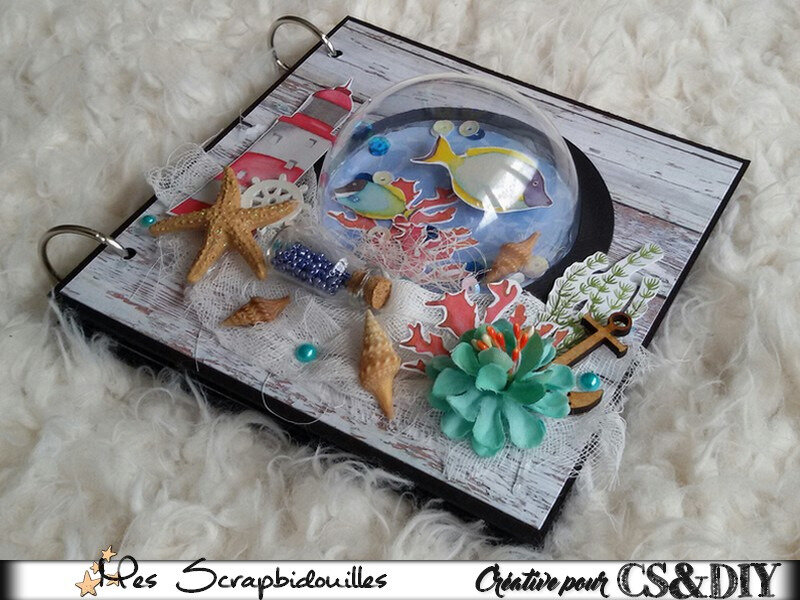 Défi n°18 CS&DIY Mini album 1