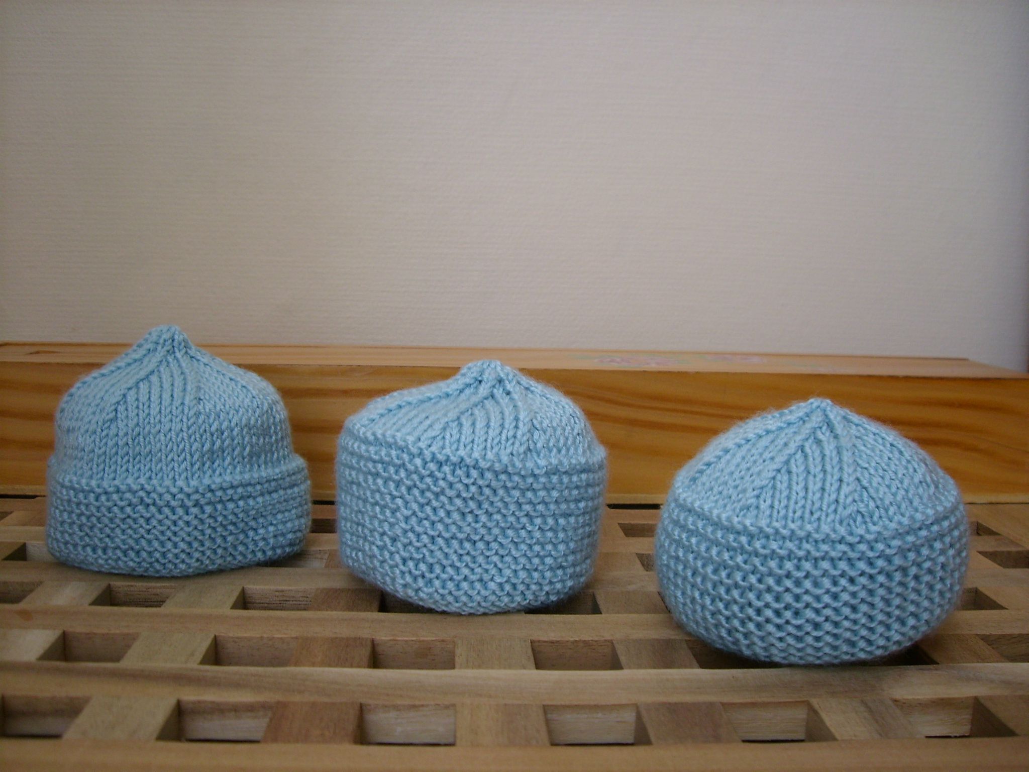 TUTO TRICOT : tricoter un bonnet bébé ( prématuré ou petit bébé