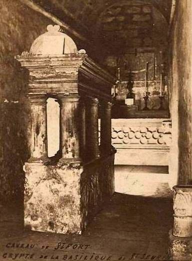 Basilique St Seurin, tombeau de St Fort