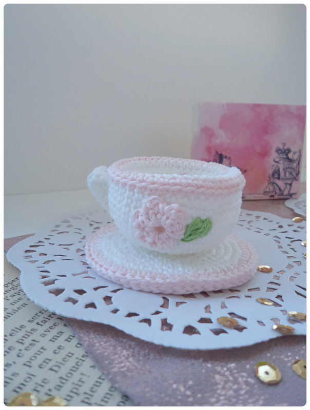 Service à thé au crochet Cam&Drey bricolent