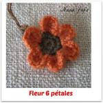 fleur 6pétales-tuto