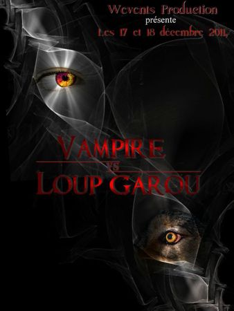 affiche vampire vs loup garou dates VF