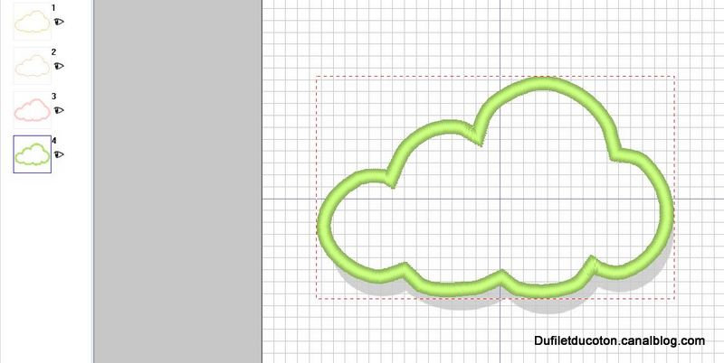 nuage tracé simple