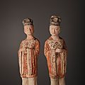 Dignitaries, China, Tang Dynasty (618-907)