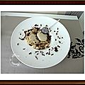 La meringue au chocolat, revisitée par pierre marcolini.....