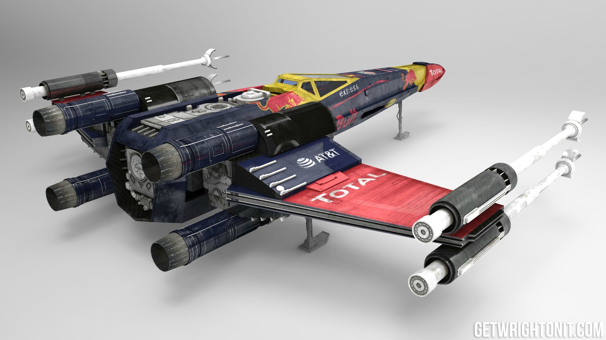 STAR WARS F1 X-WING - FERRARI AND RED BULL CONCEPTS - Le ...