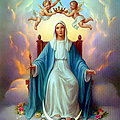 La bienheureuse vierge marie reine