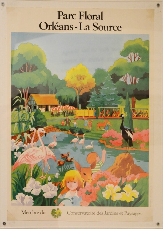 Affiche du Parc floral de la Source - Orléans