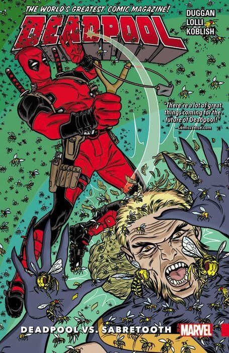 deadpool world's greatest vol 3 deadpool vs sabretooth TP