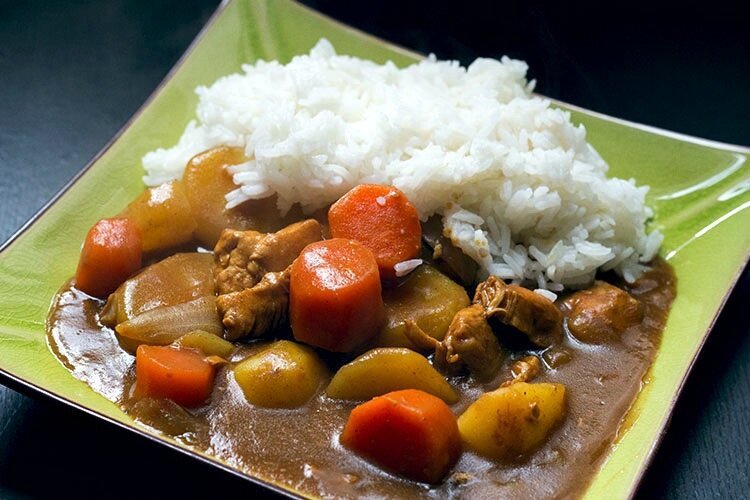 Curry japonais - kare raisu
