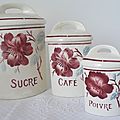 Pots à épices Badonviller