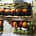 Tarte aux fruits crus