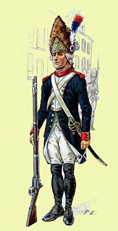 Le 5 août 1790 à Mamers : conflit entre la garde nationale et la municipalité.