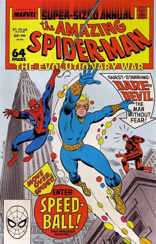 amazing spiderman 1963 annual 22 1988 the evolutionary war