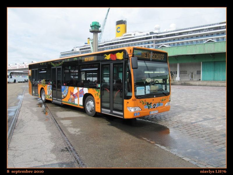 Le bus Dell'Arte GILBERT DAUGUET - Photos du Havre, du ...