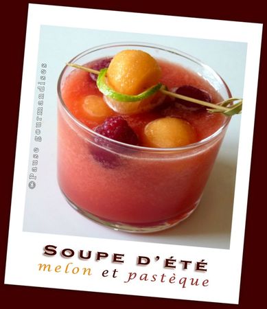 Soupe d'été au melon et pastèque (18)
